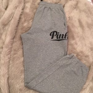 Pink by Victoria Secret Gray Sweat Pants